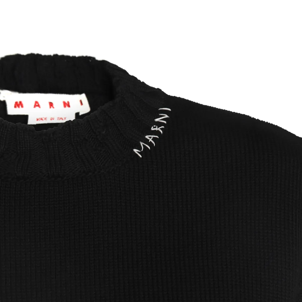 Marni Distressed Knitted Top