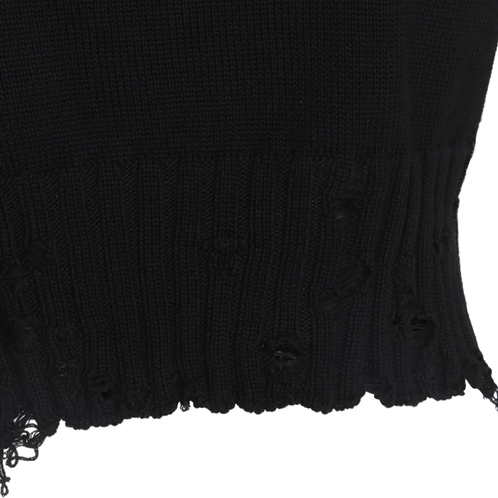 Marni Distressed Knitted Top
