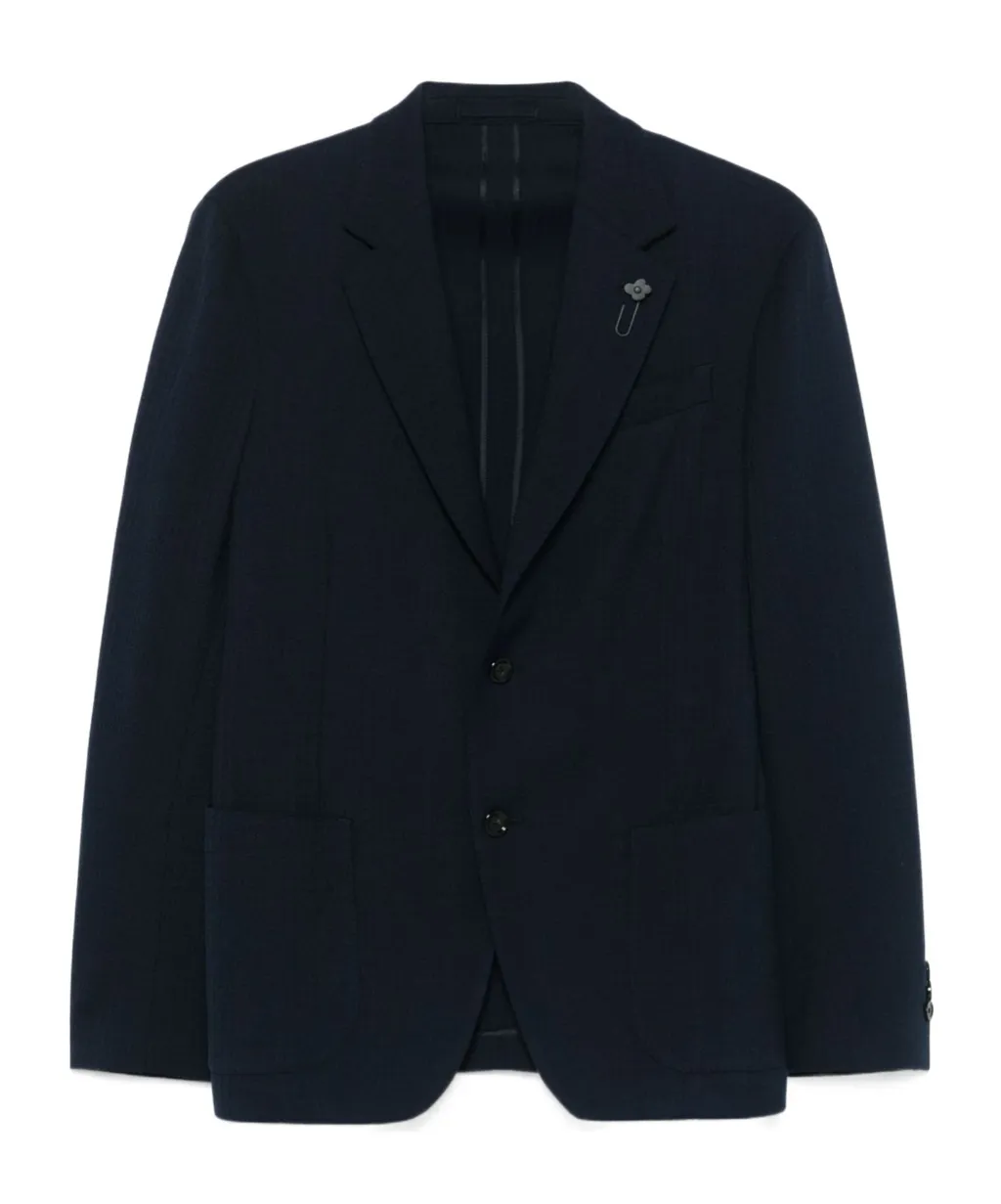 Lardini Single-Breasted Tailored Blazer