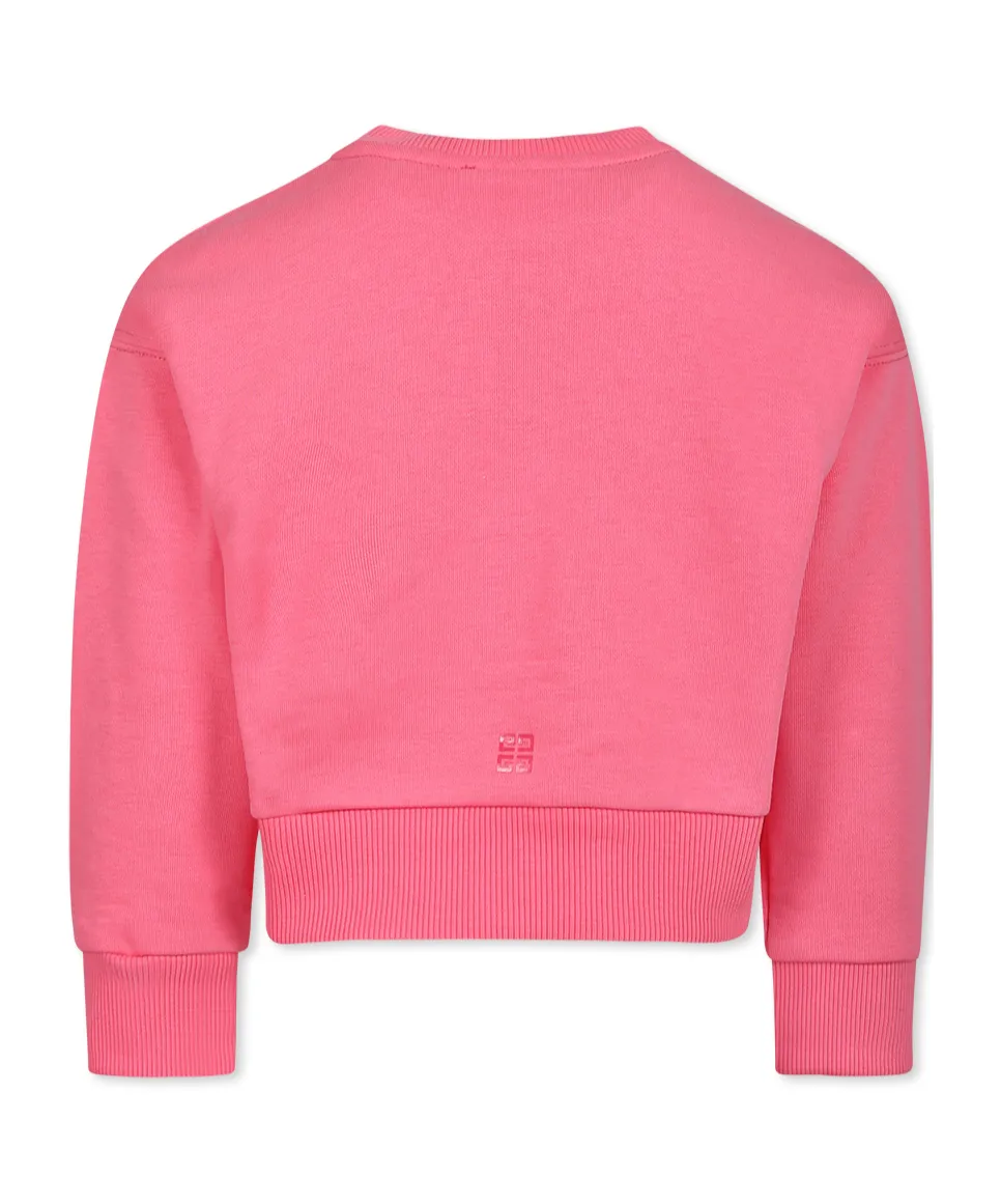 Givenchy Kids Logo-Print Crewneck Sweatshirt