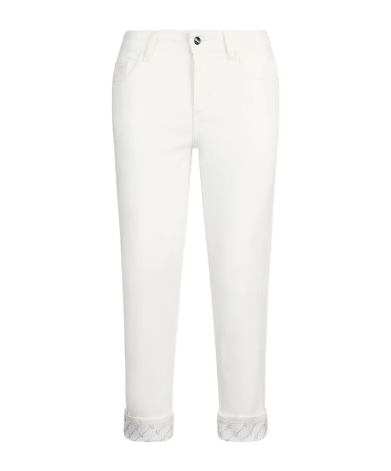 Liu Jo Cropped Straight-Leg Trousers