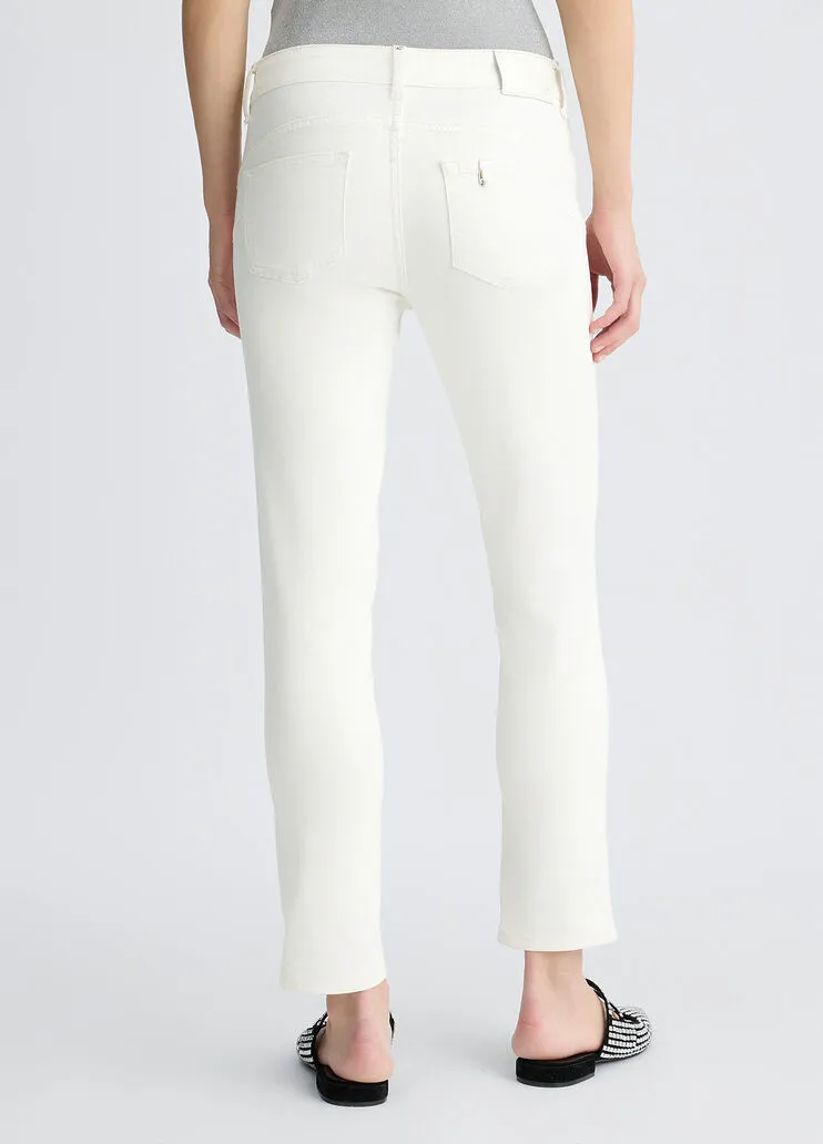 Liu Jo Cropped Straight-Leg Trousers