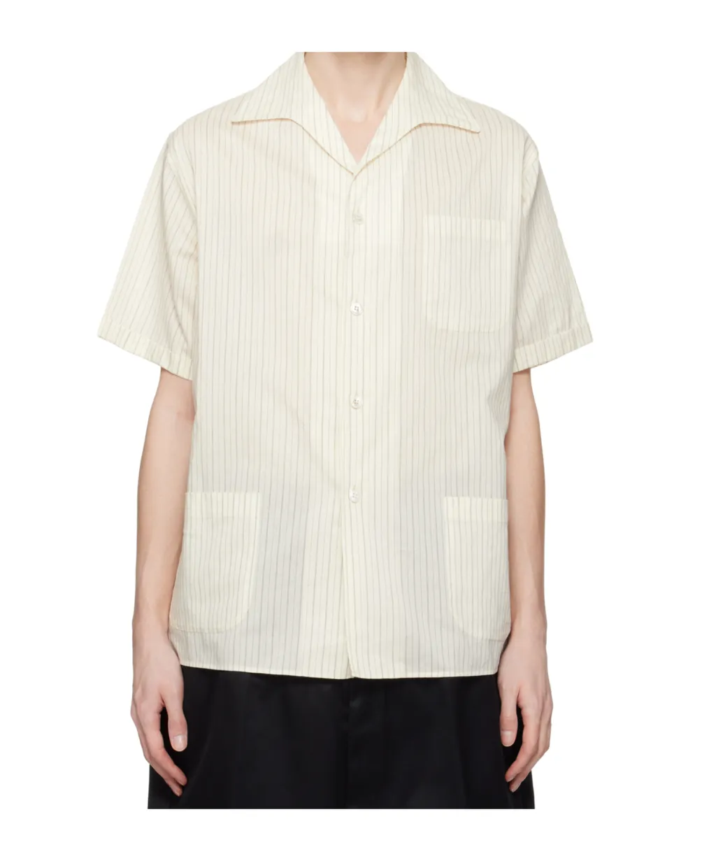 Short-Sleeve Silk Shirt
