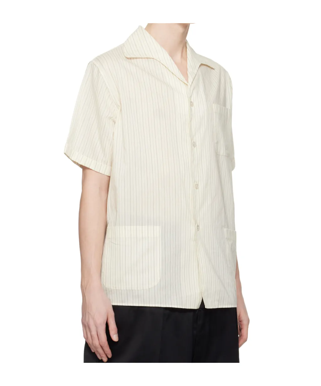 Short-Sleeve Silk Shirt