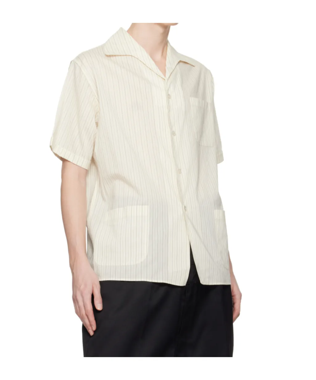 Short-Sleeve Silk Shirt