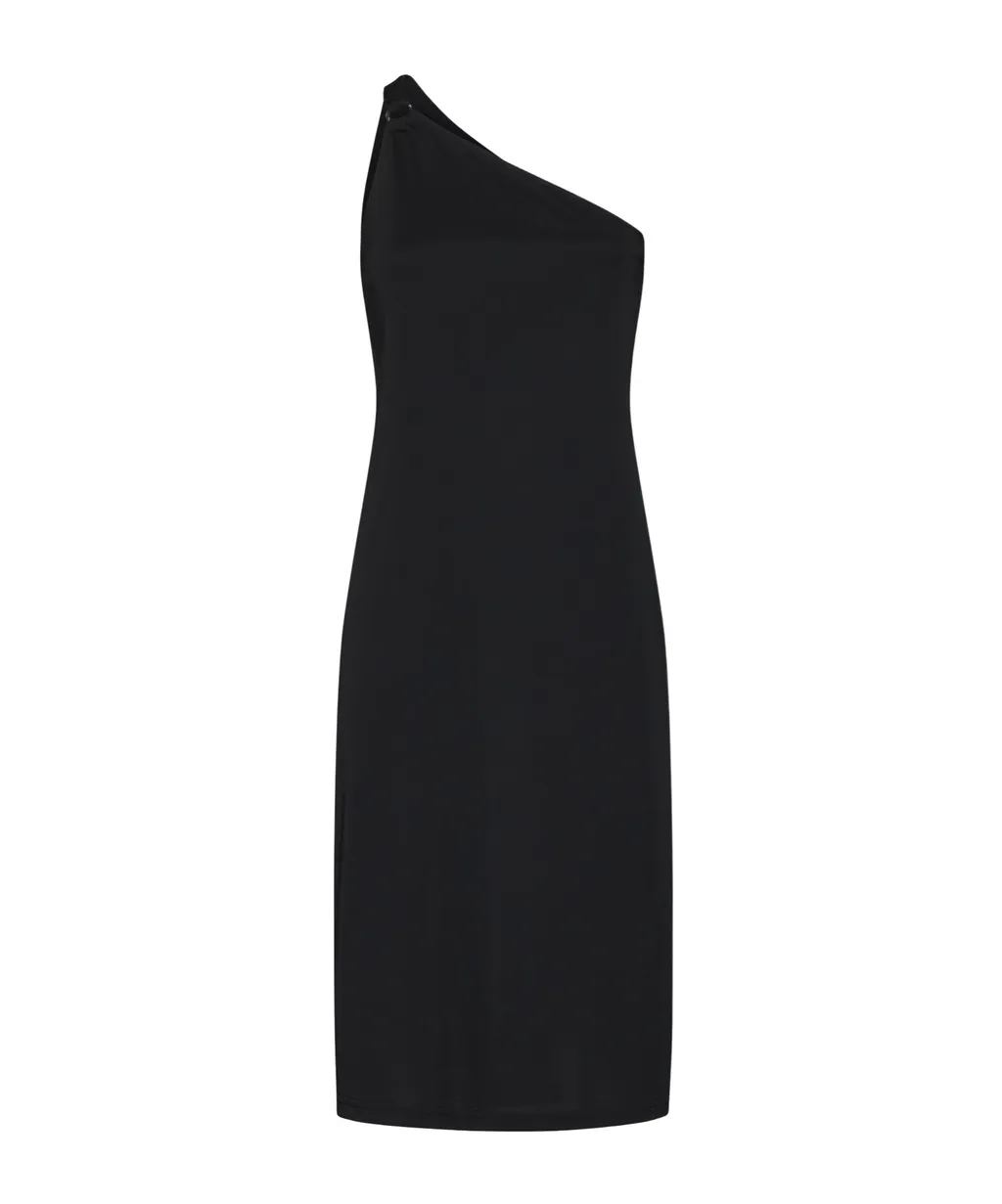 One-Shoulder Midi Dress