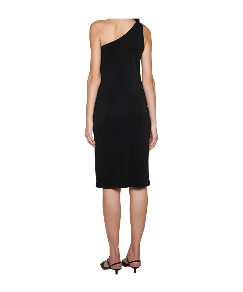 One-Shoulder Midi Dress