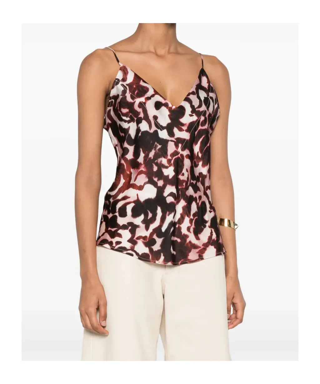 Graphic-Print Top