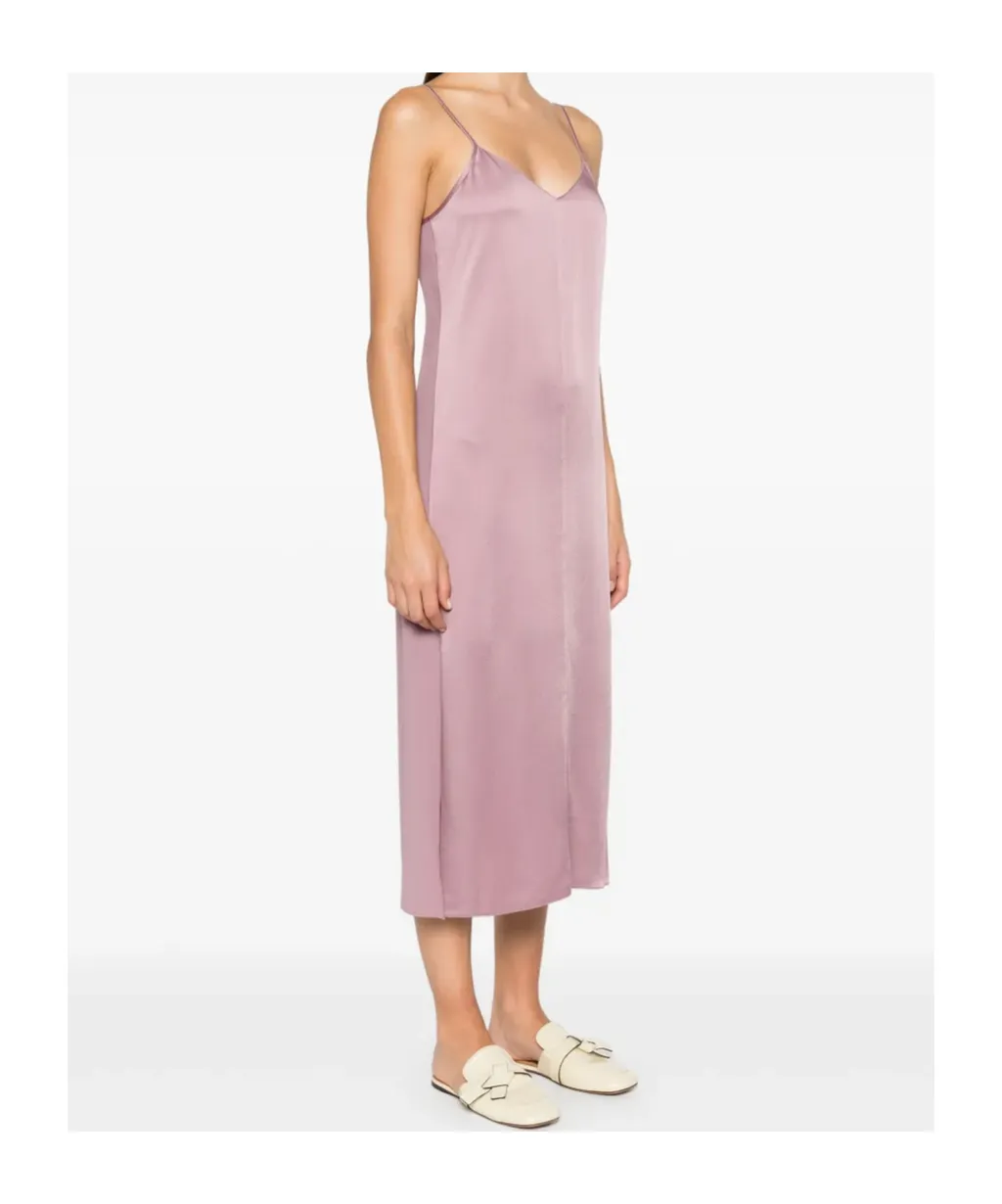Satin Midi Dress
