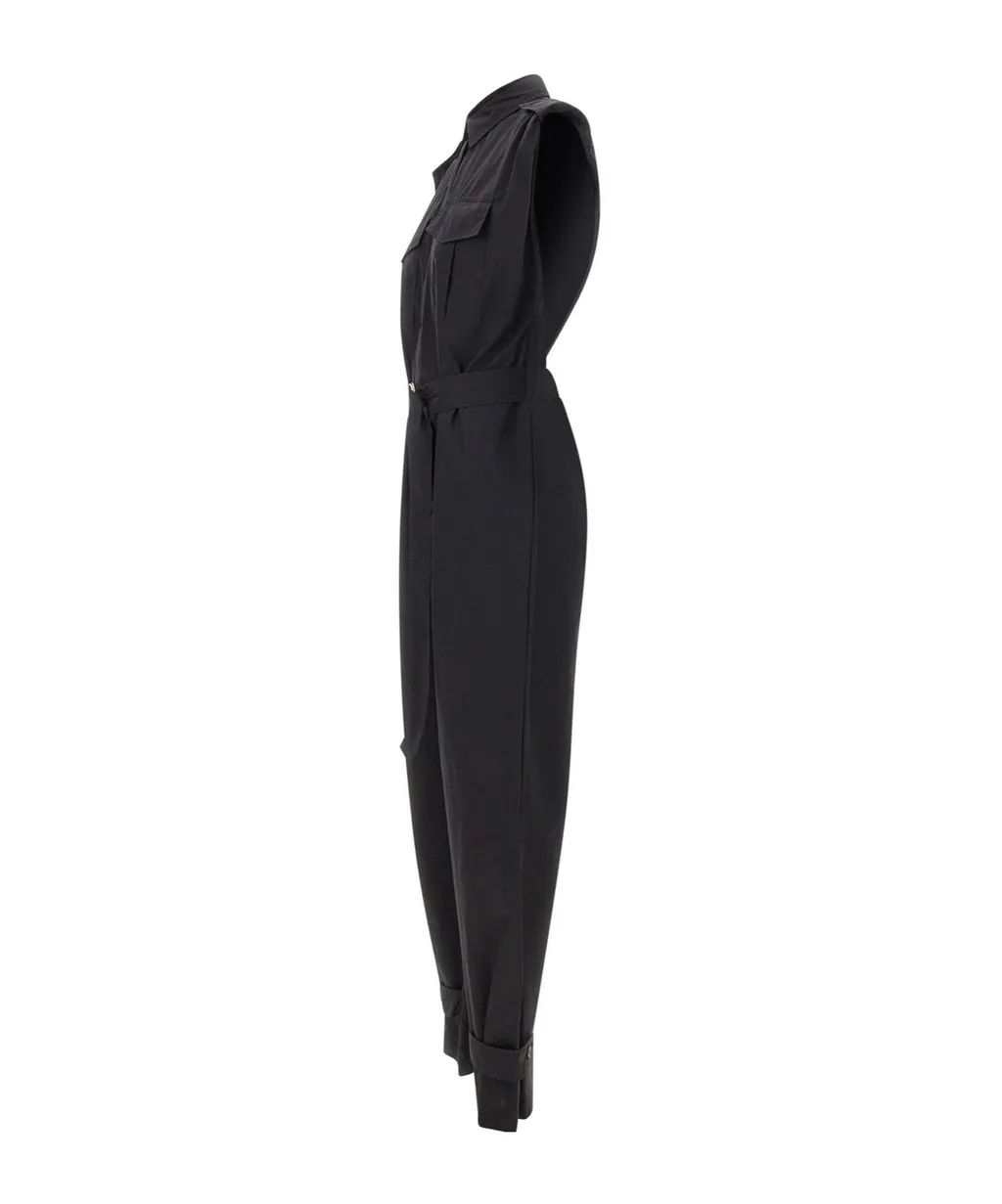 Kaos Belted Chemisier Jumpsuit