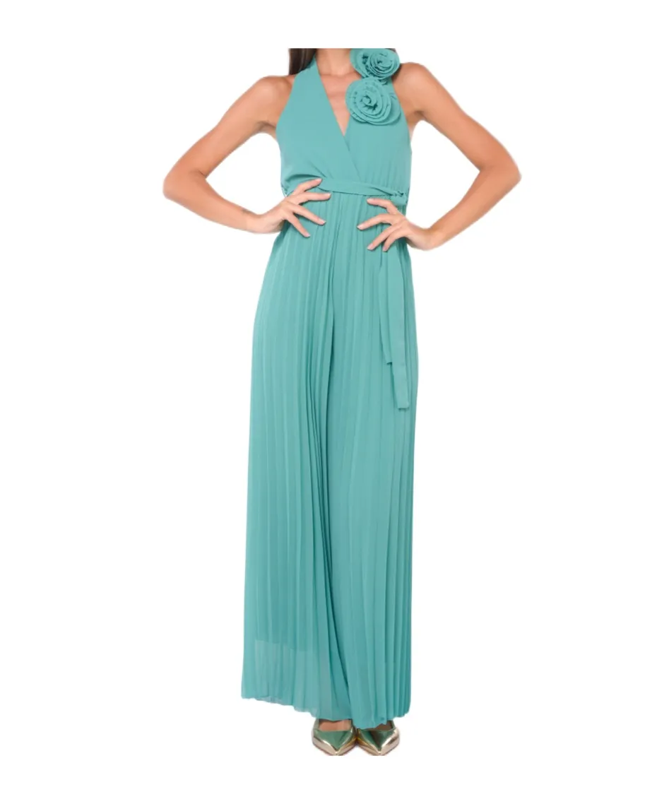 Rose Pleated Trousers