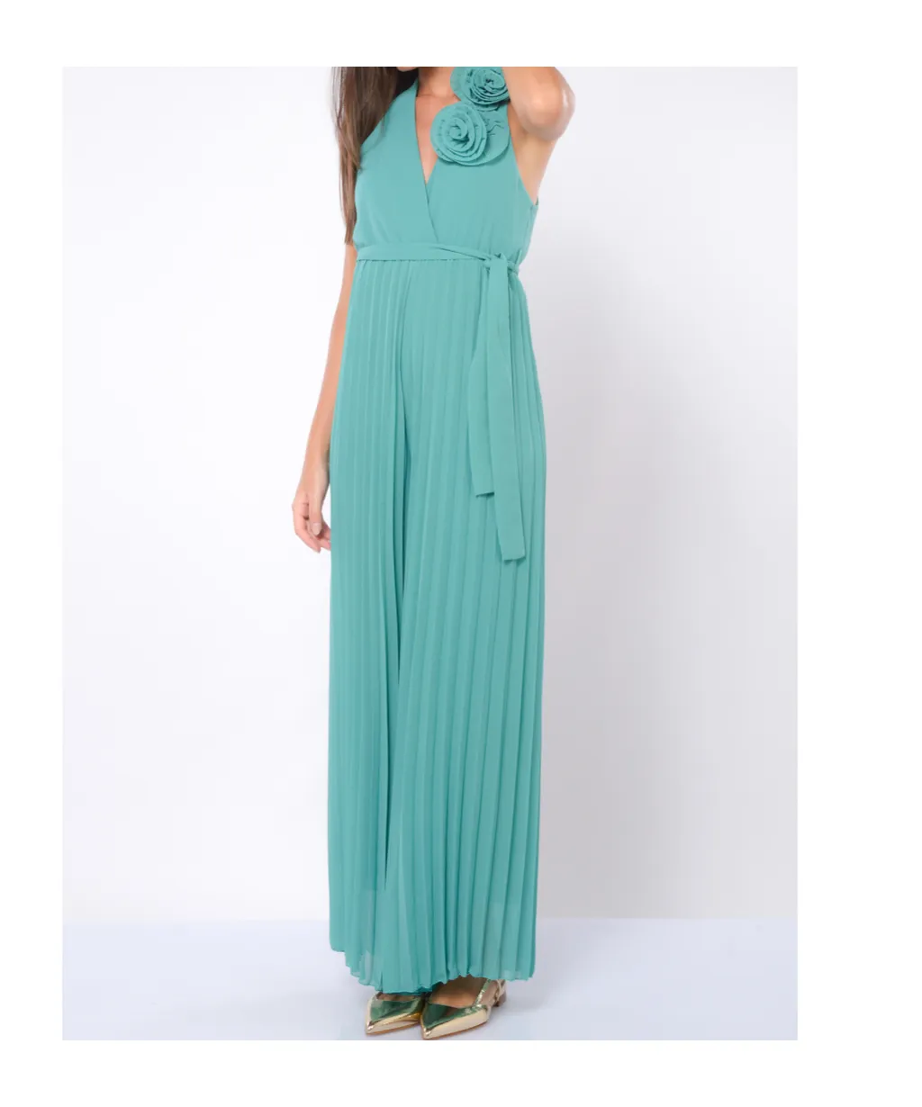 Rose Pleated Trousers