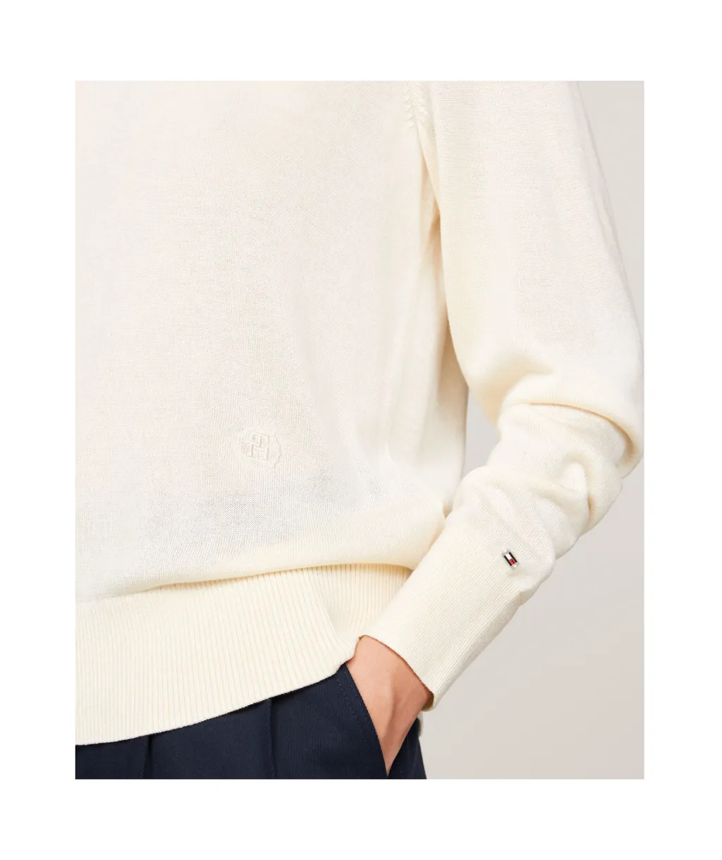 Tommy Hilfiger Long-Sleeved V-Neck Jumper