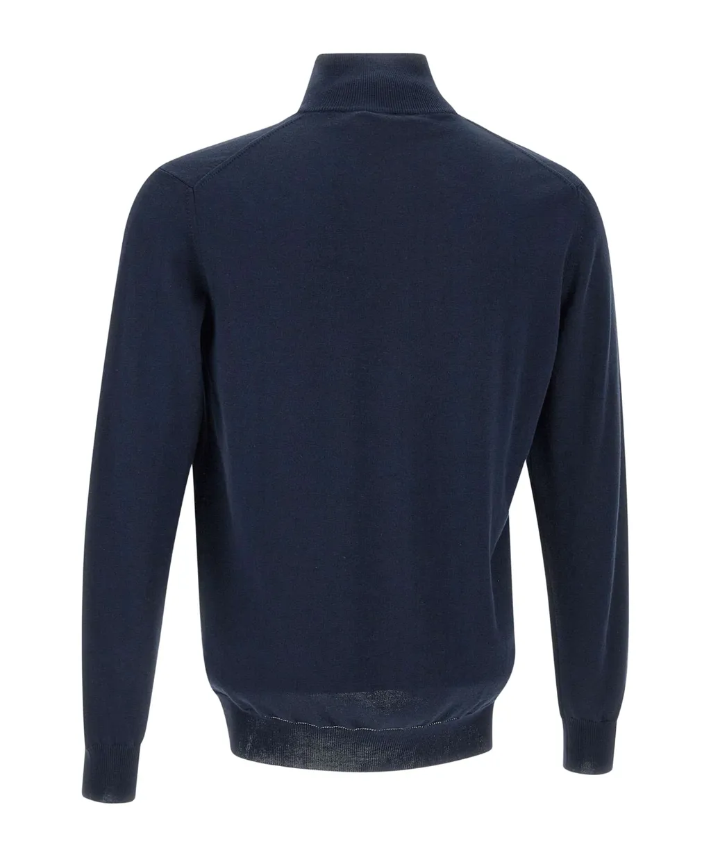 Kangra High Collar Zip Knitwear