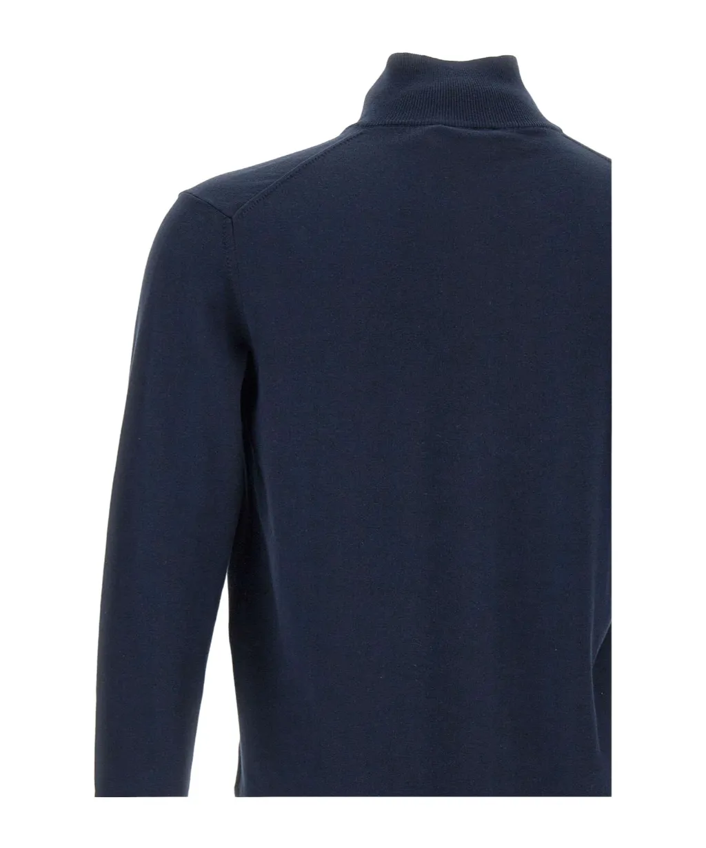 Kangra High Collar Zip Knitwear