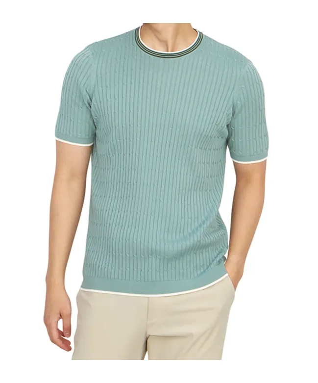 Short-Sleeved Sweater