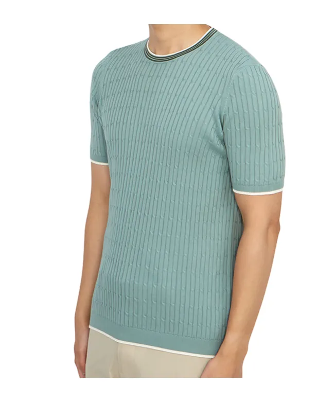 Short-Sleeved Sweater