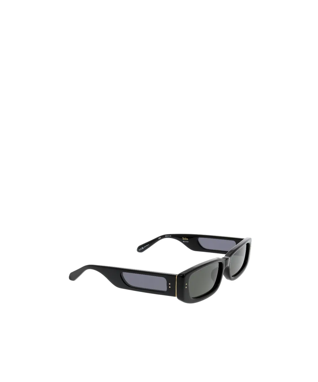 Linda Farrow Rectangle Frame Sunglasses