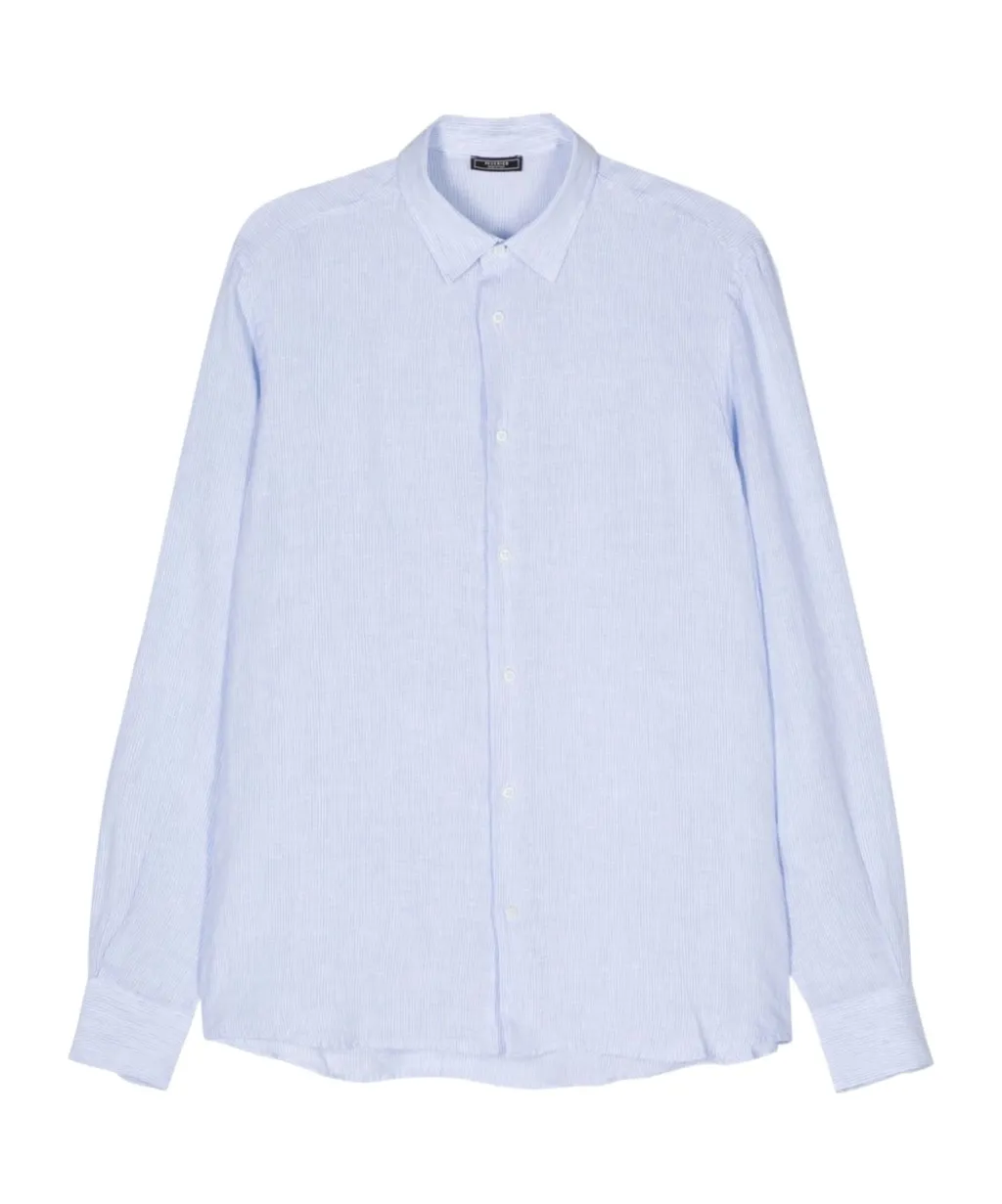 Button-Down Long-Sleeved Shirt