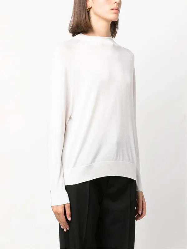Long-Sleeved Knitted Sweater