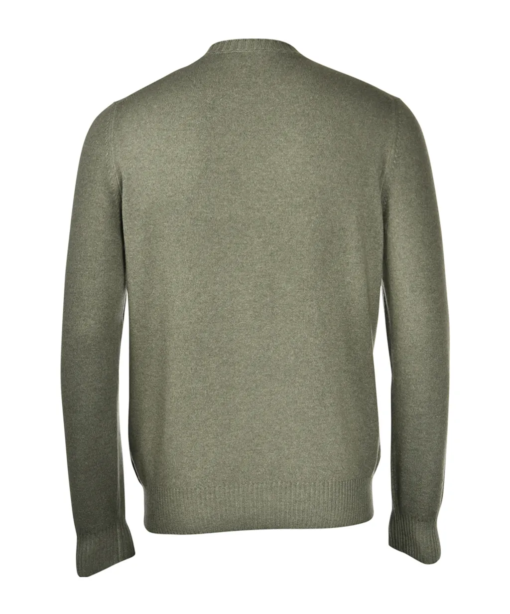 Crew-Neck Wool Sweater