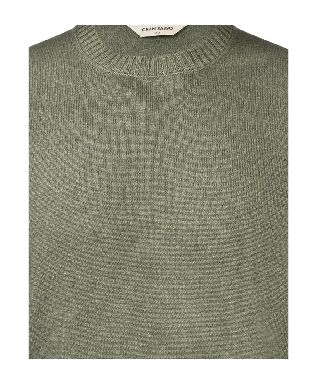Crew-Neck Wool Sweater