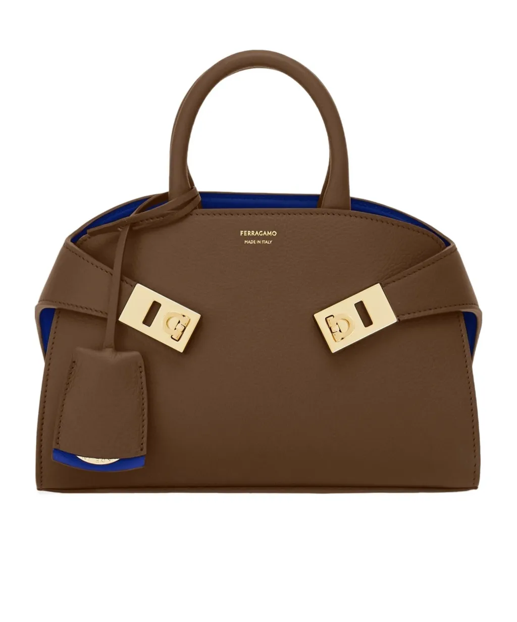 Ferragamo Mini Hug Top Handle Bag