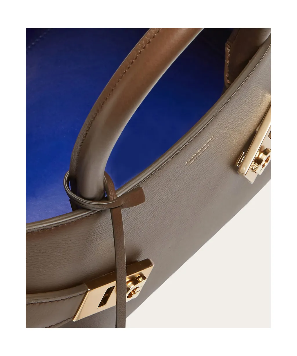 Ferragamo Mini Hug Top Handle Bag
