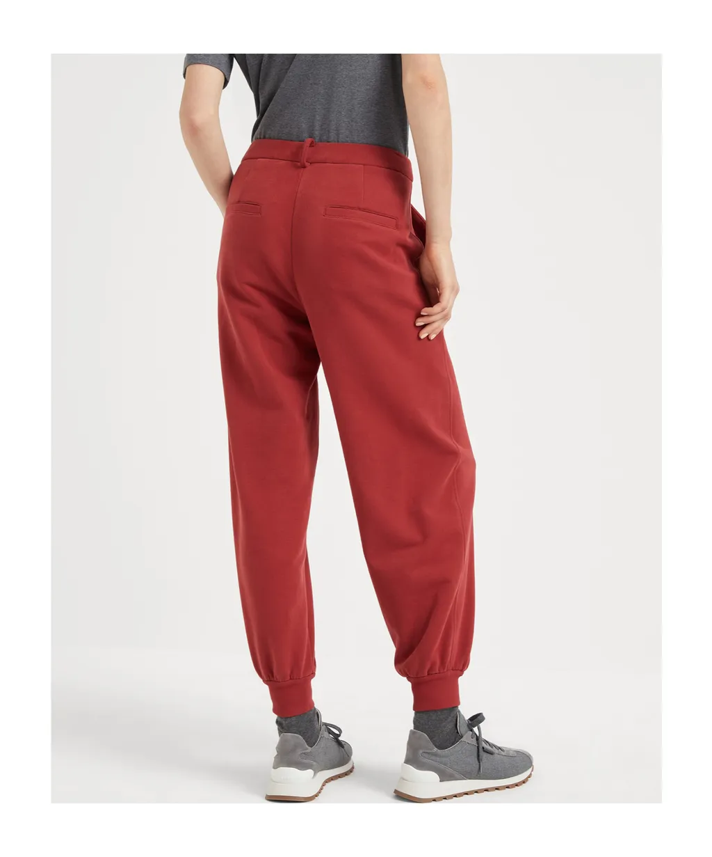 High-Rise Tapered Track Pants
