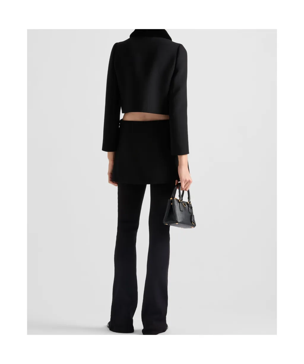 Prada Button-Up Cropped Jacket