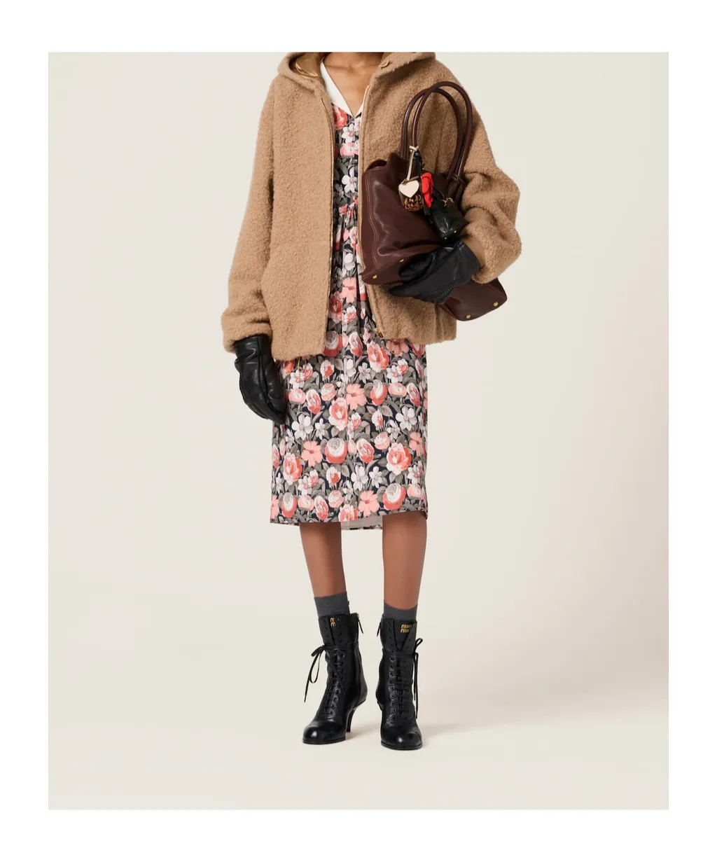 Pile Hoodie Jacket
