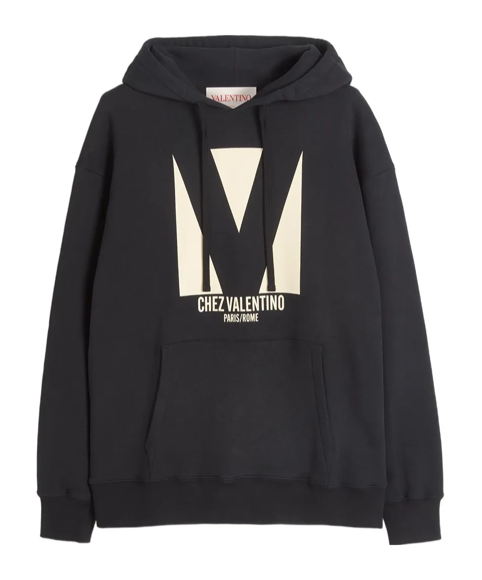 Valentino Chez Valentino Drawstring Hoodie