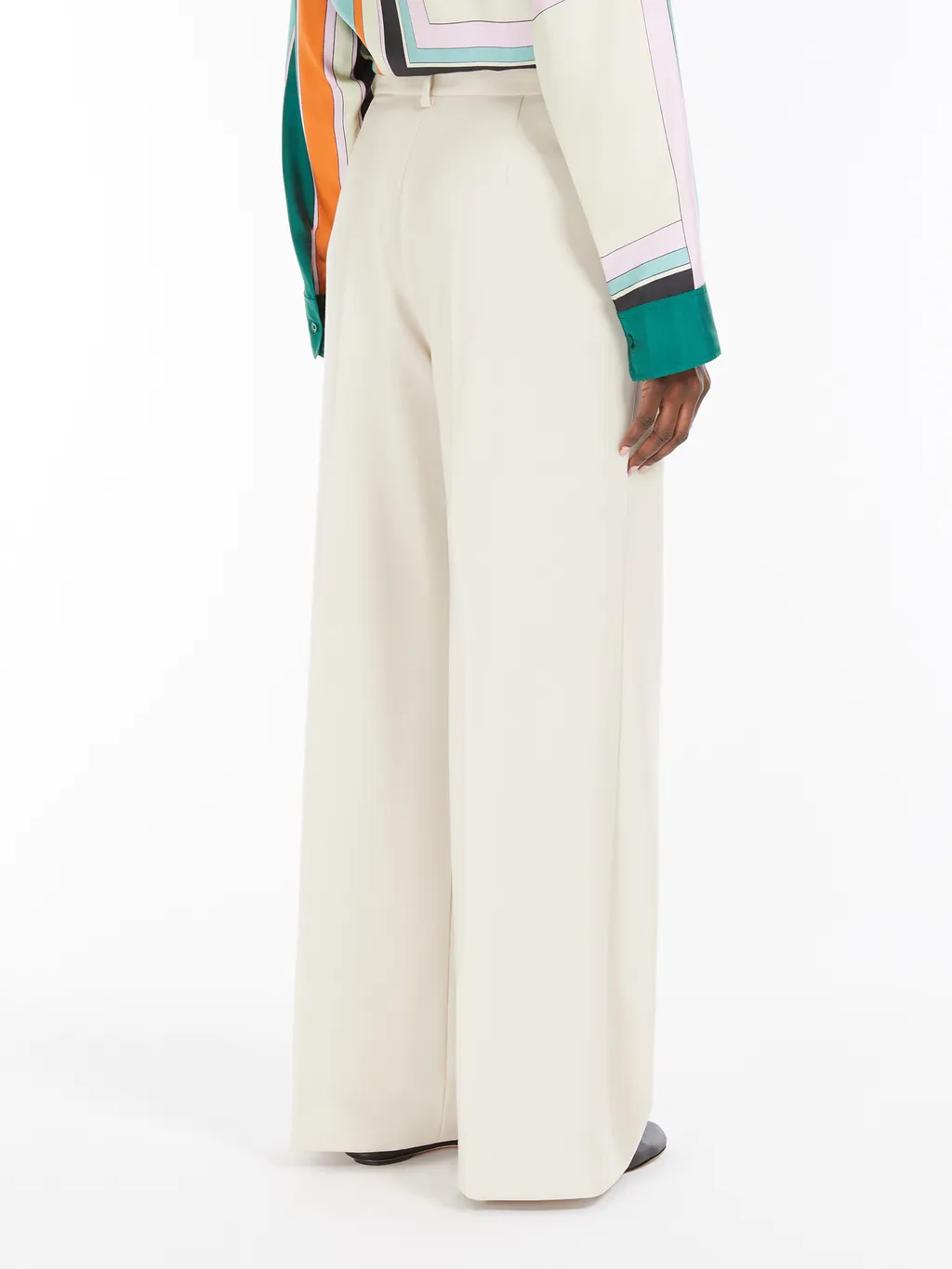 Weekend Max Mara Stretch Wide Leg Trousers
