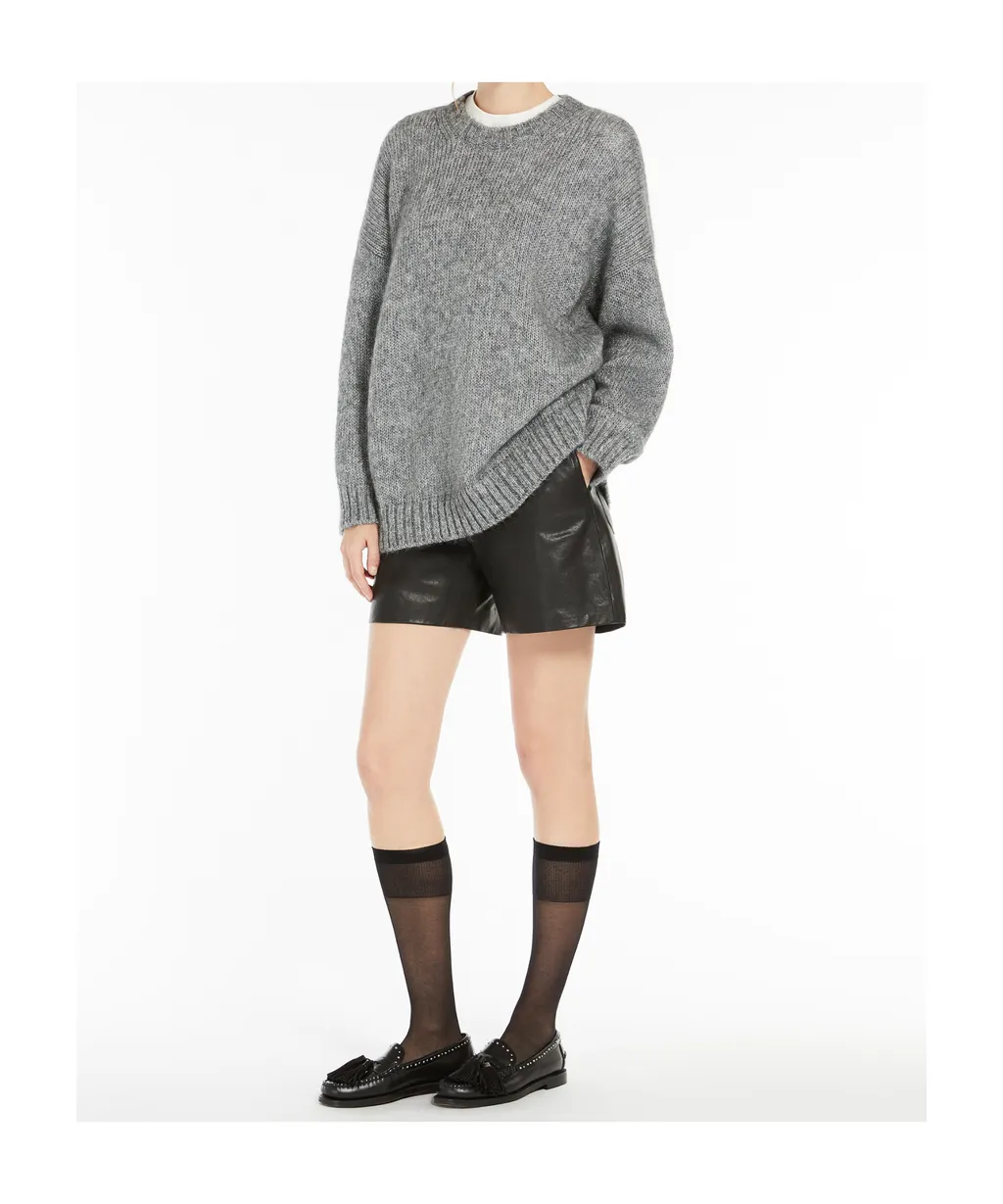 Weekend Max Mara Leather Shorts