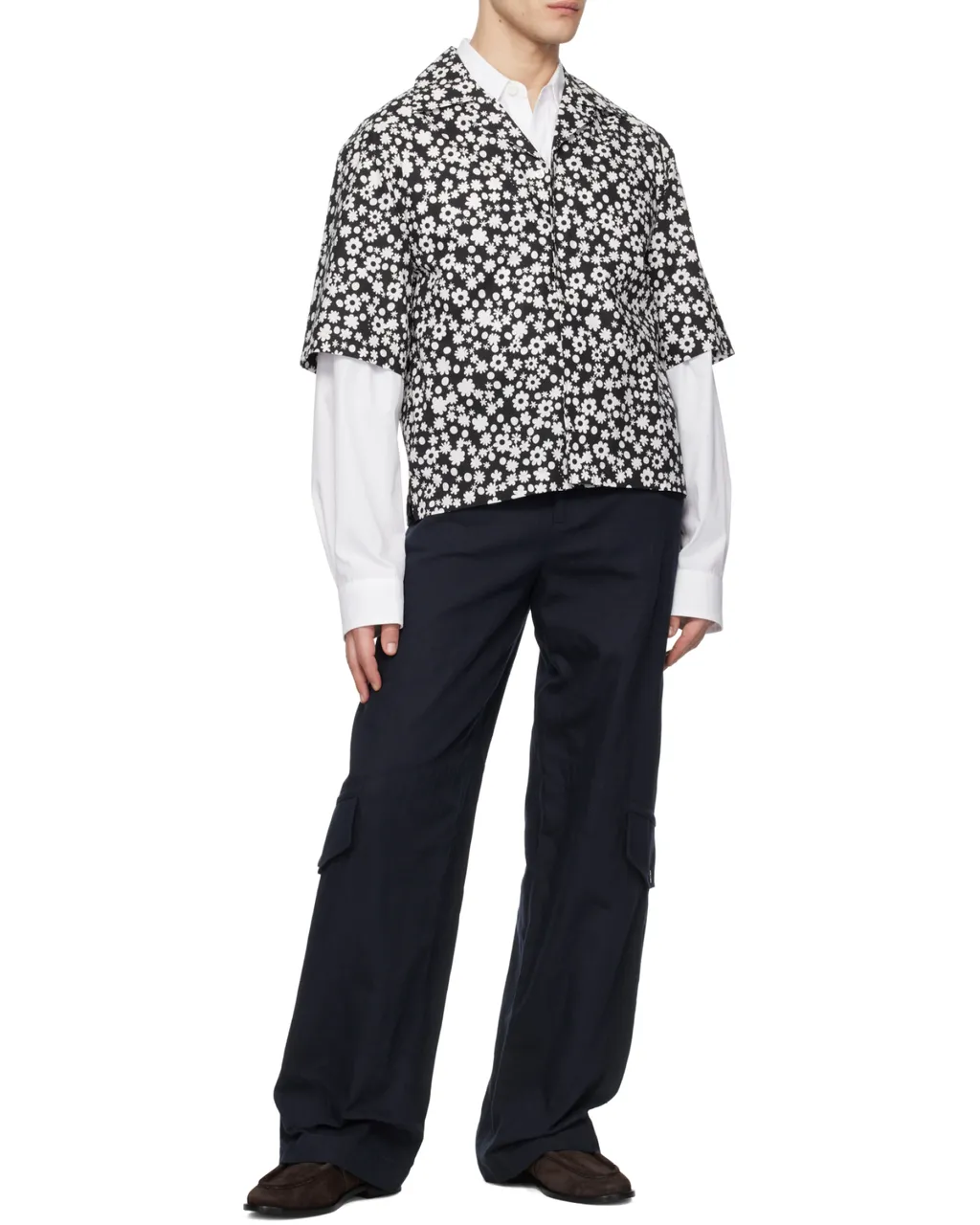 Marni Pop Fields Motif Boxy Shirt