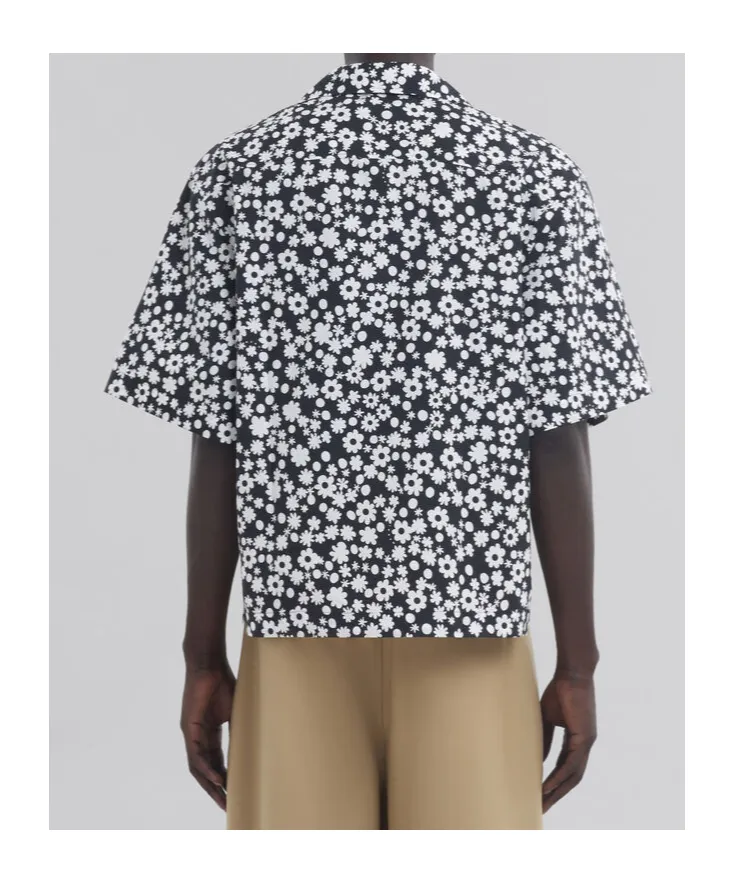 Marni Pop Fields Motif Boxy Shirt
