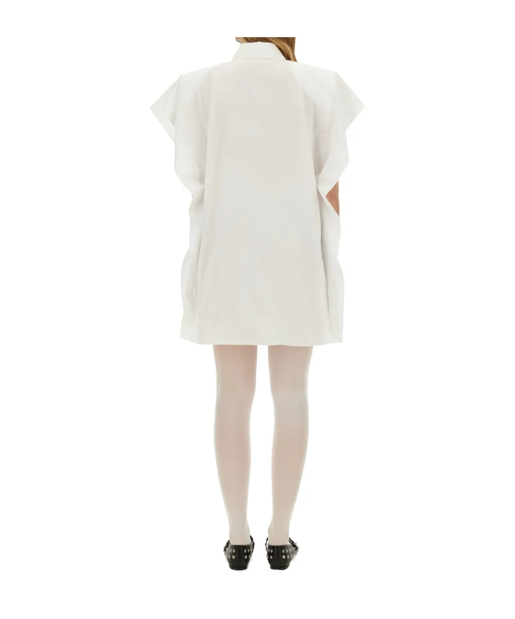 Stella Mccartney Short-Sleeved Mini Shirt Dress