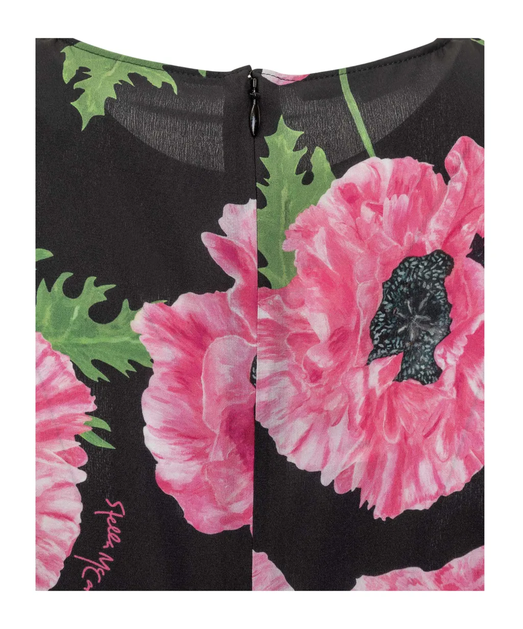 Stella Mccartney Flower Printed Short-Sleeve Dress