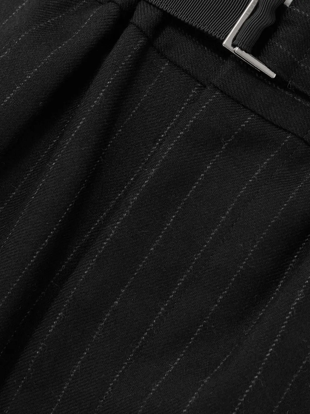 Sacai Pinstriped Wide-Leg Palazzo Pants