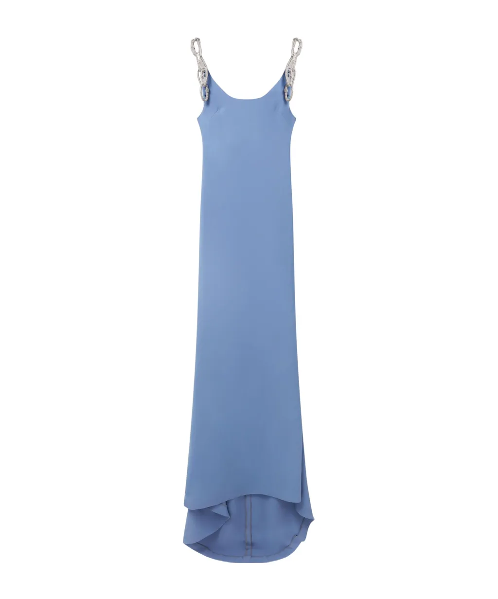 Crystal Chain Strap Dress