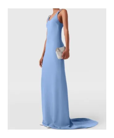 Crystal Chain Strap Dress