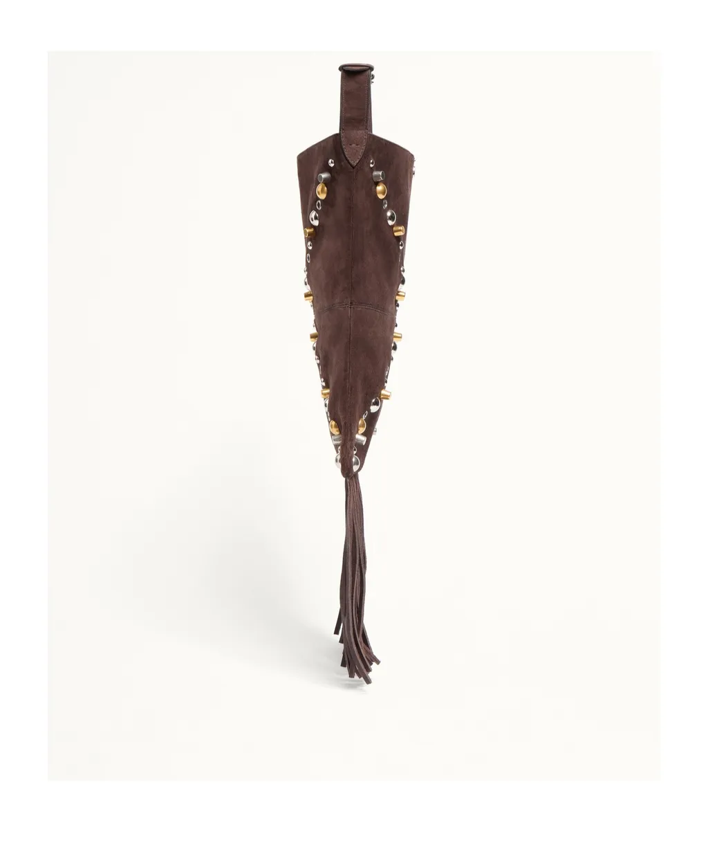 Valentino NellcÔTe Embellished Fringed Edge Shoulder Bag