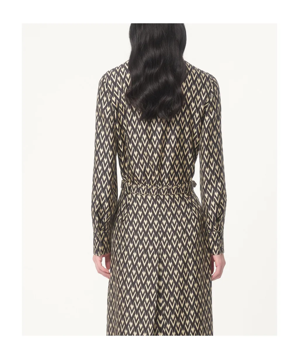 Valentino Toute La V Monogram Long-Sleeved Shirt