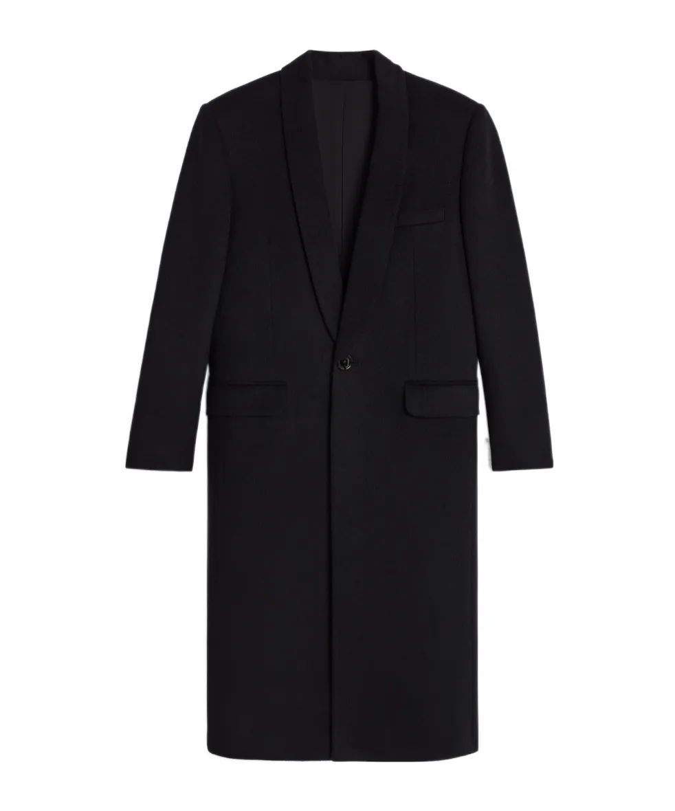 Chesterfield Coat In Wool Cloth