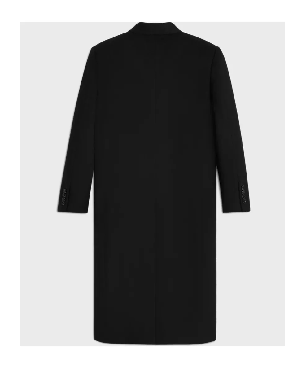 Chesterfield Coat In Wool Cloth