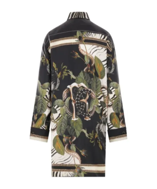 Roberto Cavalli Print Long Shirt