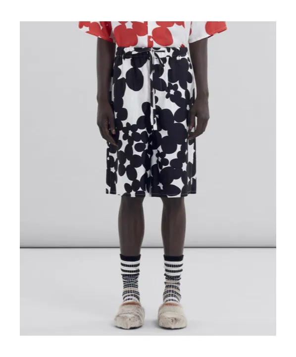 Marni Dillies Printed Bermuda Shorts