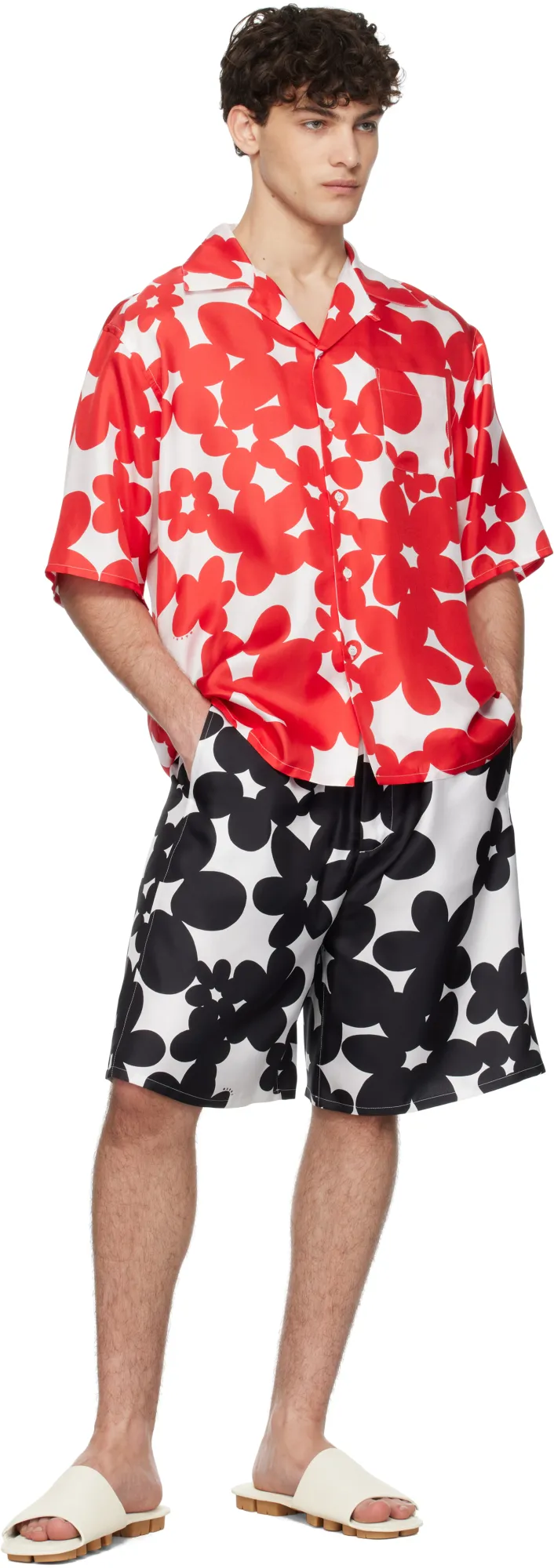 Marni Dillies Printed Bermuda Shorts