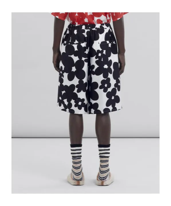 Marni Dillies Printed Bermuda Shorts