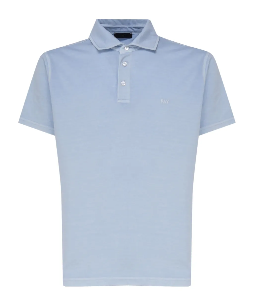 Fay Classic Short Sleeve Polo Shirt